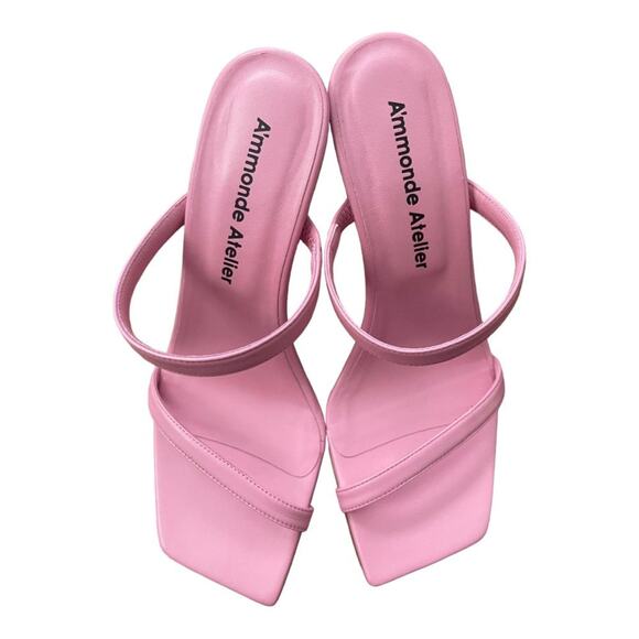 Ammonde Atelier Andrea 100 Sandals Leather High Heels Coquette Fairy Dainty 6.5 - Picture 4 of 10